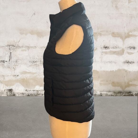 Old Navy Active Kids Black Puffer Vest Size XL (14/16) - Picture 2 of 5